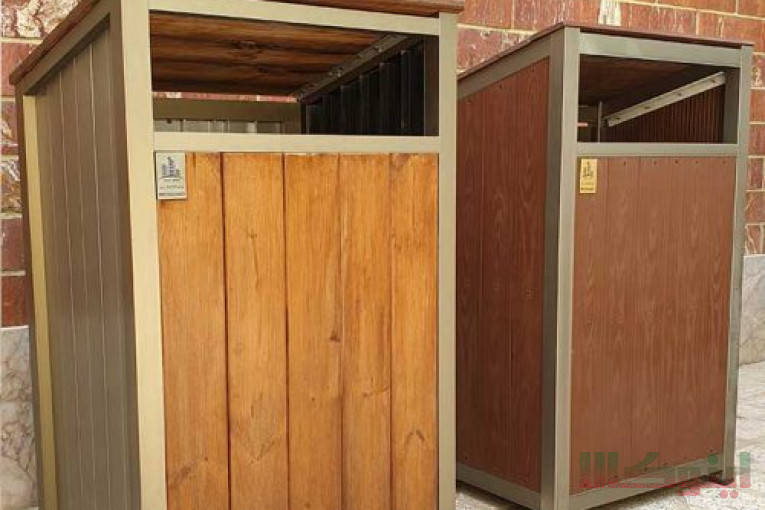 سطل زباله پارکی و باغی