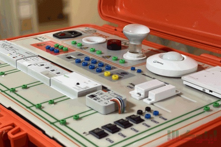 مجموعه آموزشی خانه هوشمند با پروتکل KNX (مدل KNX-13)