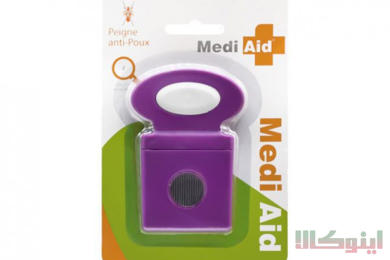 شانه ضد شپش و ضد شوره سر Medi Aid ،تمام استیل قیمت مناسب