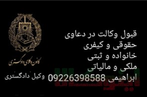 وکیل دادگستری