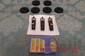 ست سوزن-پیکاپ گرام فیلیپس و آداپتور تبدیل 45 دور