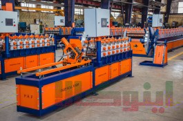 ساخت دستگاه تولید انواع پروفیل سقف کاذب ( L25 - U36 - F47 , استاد و رانر )