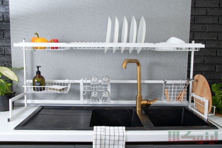 آبچکان پشت پنجره ای 120 سانت سفید