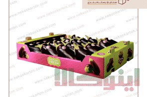 کارتن بادمجان صادراتی ، لیبل بادمجان 