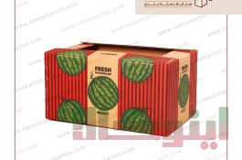 کارتن هندوانه صادراتی ، باکس پالت ، لیبل هندوانه 