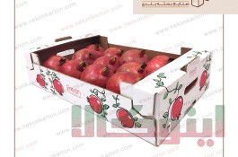 کارتن انار صادراتی ، لیبل انار